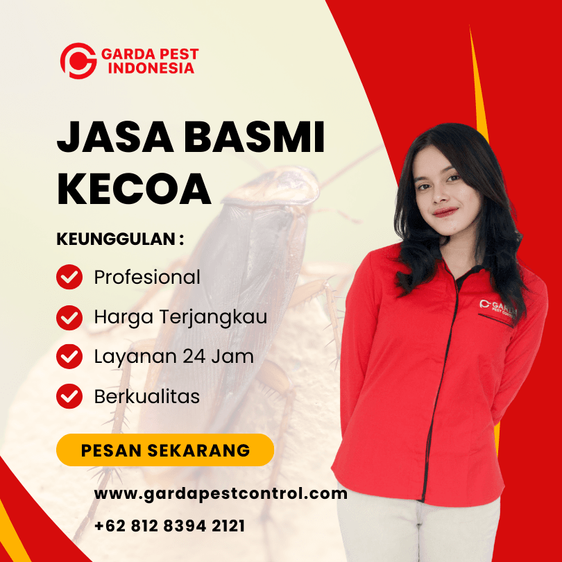 Jasa Pembasmi Kecoa di Apartemen Mampang Prapatan