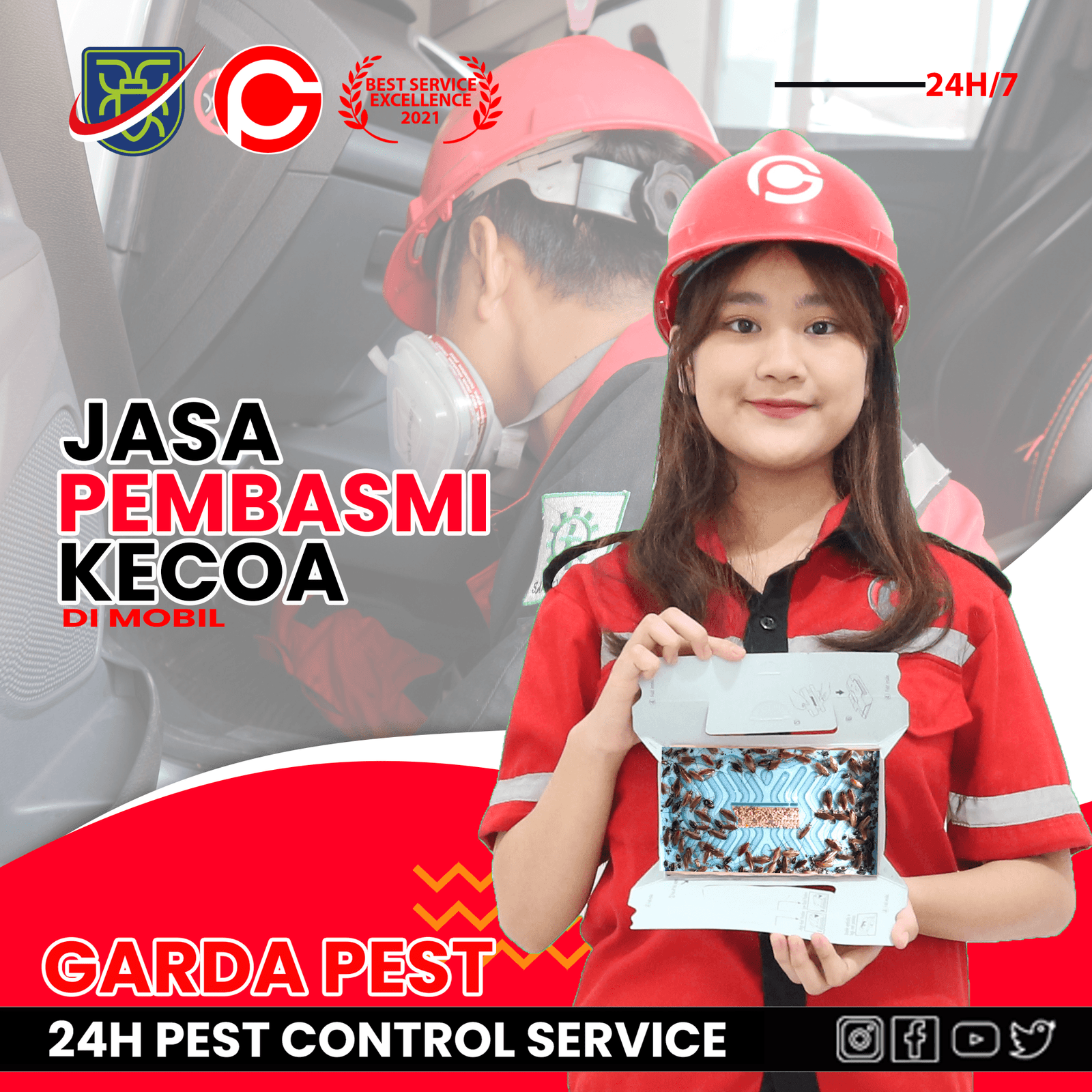 Jasa Pembasmi Kecoa Tegal Tuntas Berkualitas