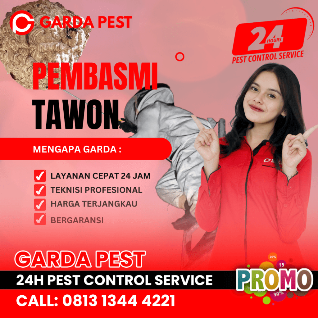 Jasa Pembasmi Tawon Vespa Bandung
