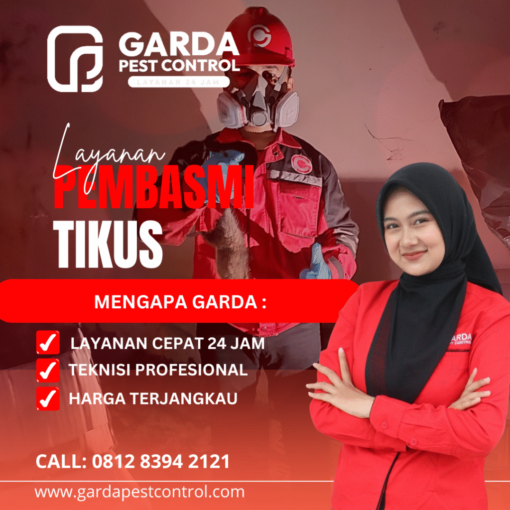 Jasa Pembasmi Tikus di Surabaya Terbaik – Solusi Andal Bersama Garda Pest Control
