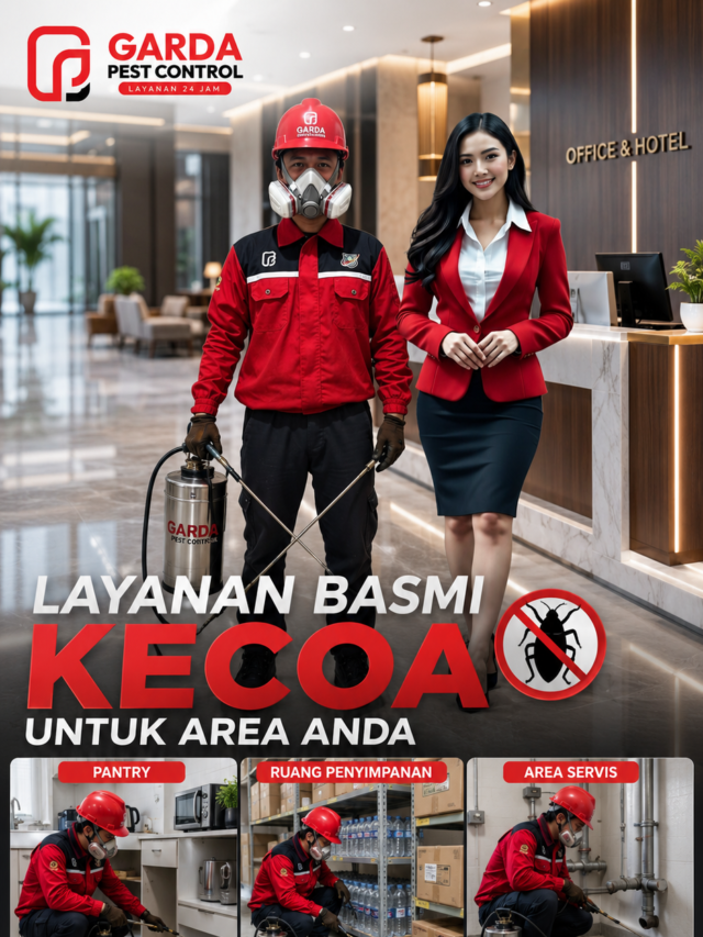 Jasa Basmi Kecoa di Semarang Cepat dan Efektif Untuk Area Komersial