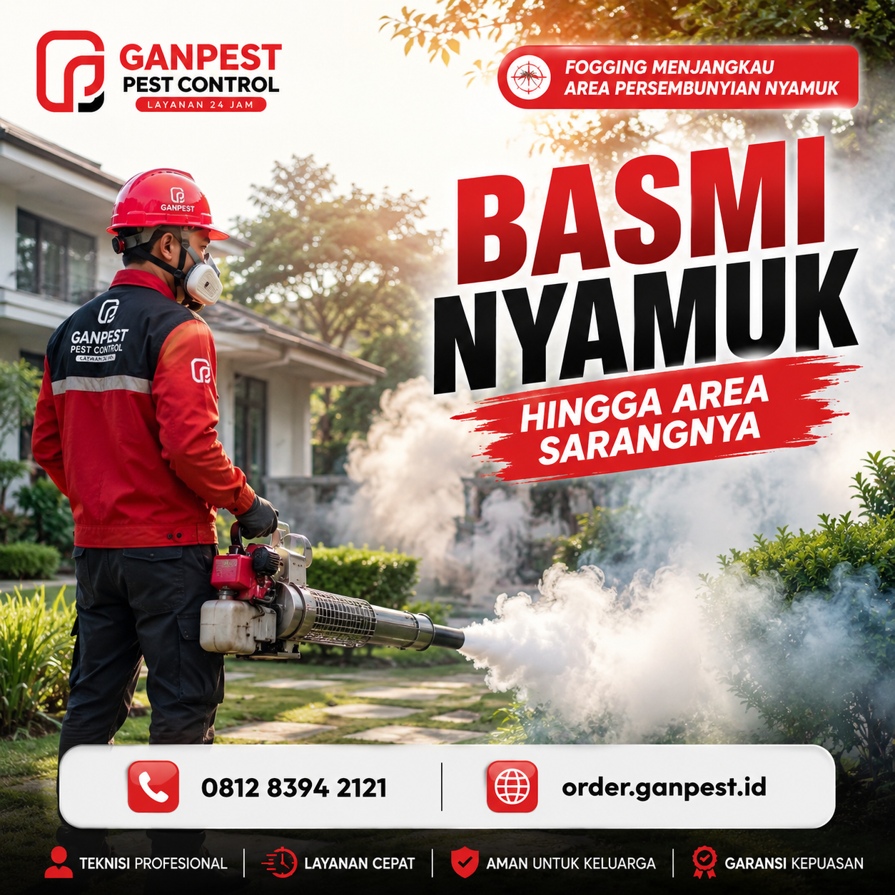 Jasa Fogging Nyamuk Terdekat di jogja: Solusi Terbukti Melindungi Keluarga