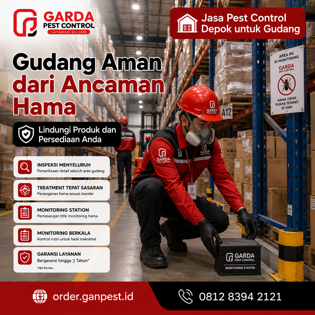 Harga Jasa Pest Control Depok: Cek Biaya & Solusi Terbaik Sekarang!