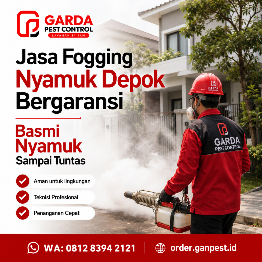 Jasa Fogging Nyamuk Depok: Solusi Praktis Cegah Demam Berdarah di Rumah