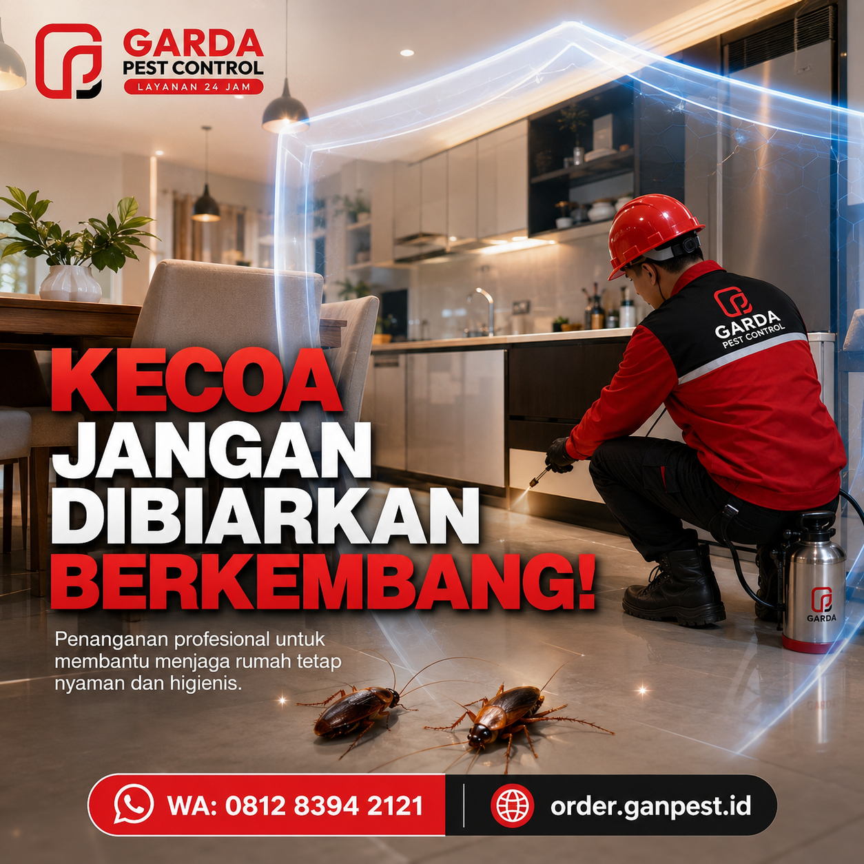 Bahaya Kecoa di Rumah dan Dampaknya Bagi Kesehatan yang Perlu Anda Waspadai