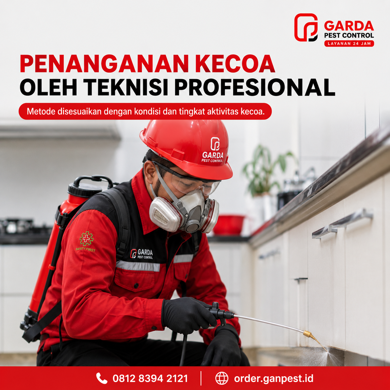 Jasa Pembasmi Kecoa di Apartemen Mampang Prapatan