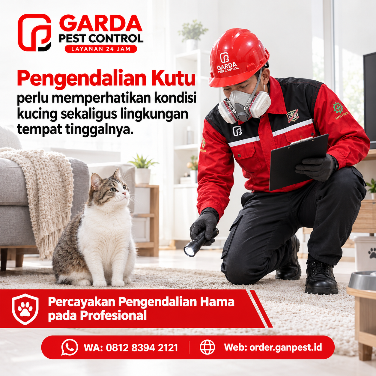 Jasa Pembasmi Kutu Kucing Panggilan Ke Rumah Solusi Tuntas Parasit