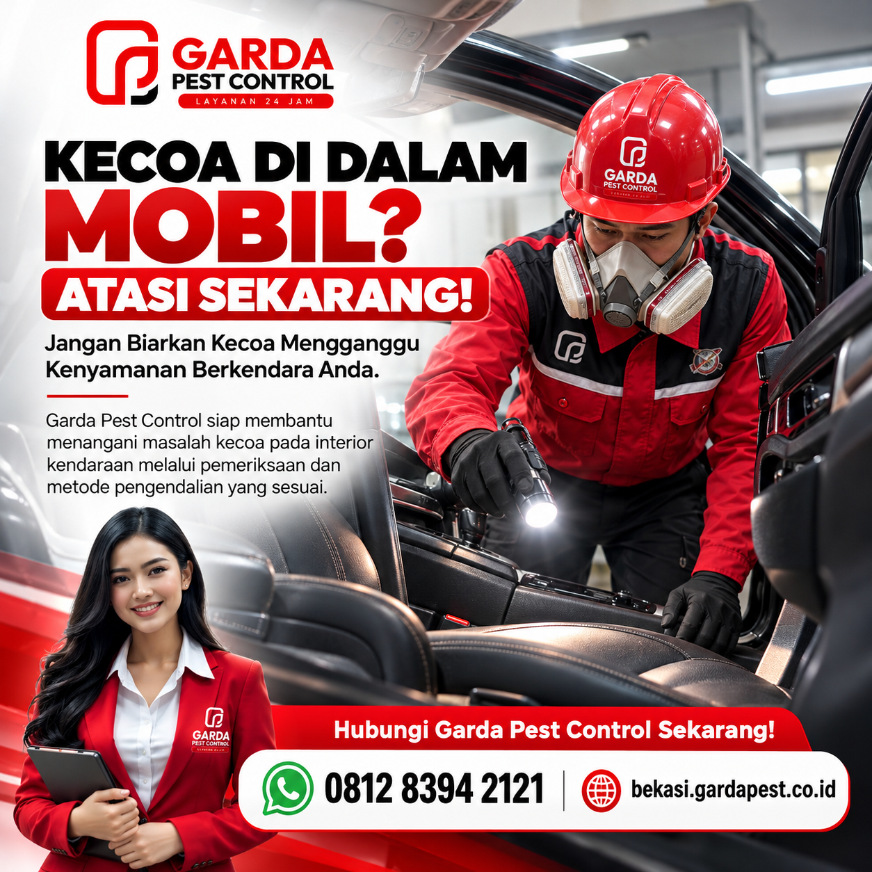 Jasa Pembasmi Kecoa Dimobil Jakarta Timur Cepat 24 Jam